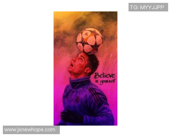 足球明星手绘作品展现C罗的魅力与激情，感受足球艺术的无限魅力